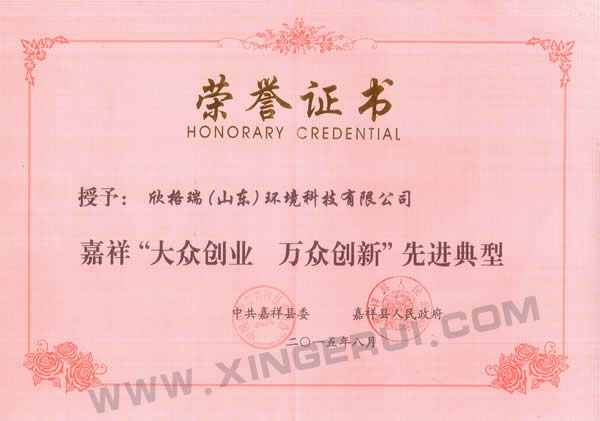 “大眾創業 萬眾創新”先進典型