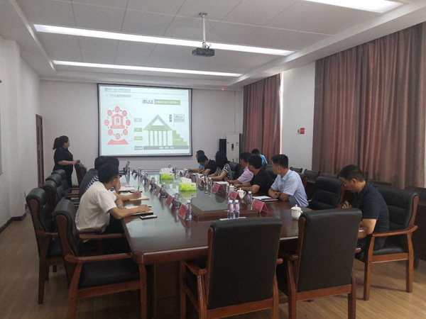 濟寧碳素集團領導蒞臨欣格瑞交流“阿米巴”經營