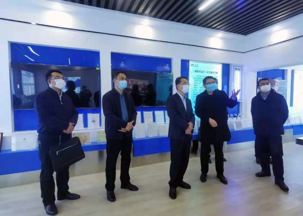 市政協調研組蒞臨欣格瑞公司考察指導